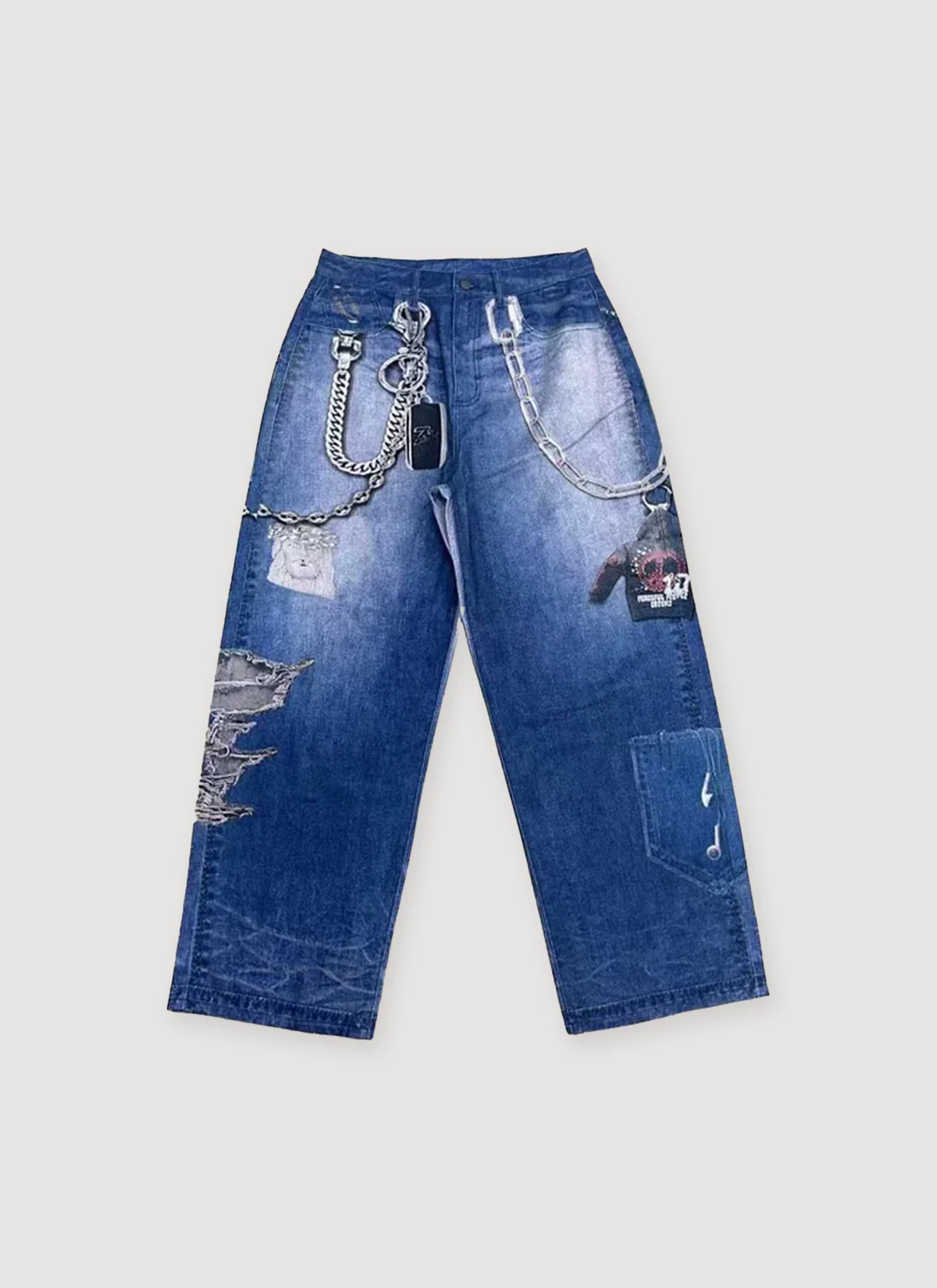 Triple Sevens 2D Denim Blue
