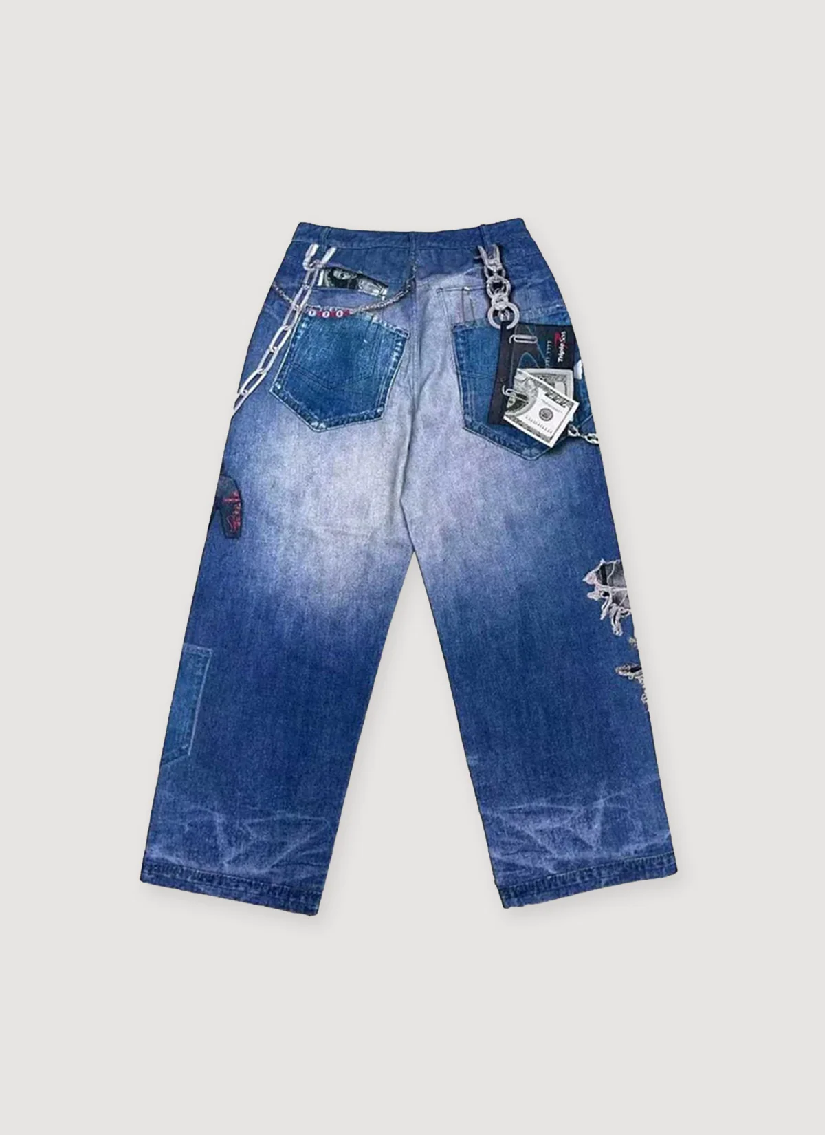 Triple Sevens 2D Denim Blue - Image 2
