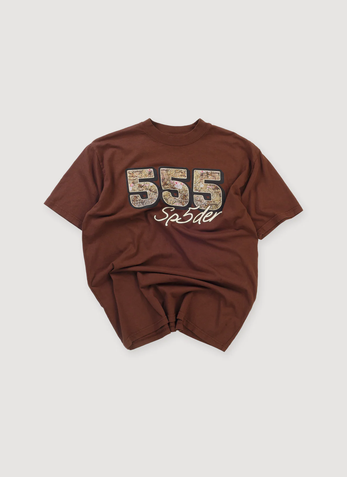 Sp5der Worldwide 555 Tee Brown (Pre-Owned)