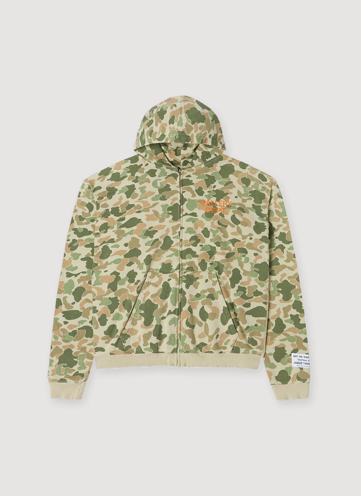 Gallery Dept. 90's Full Zip Frog Camo Plains