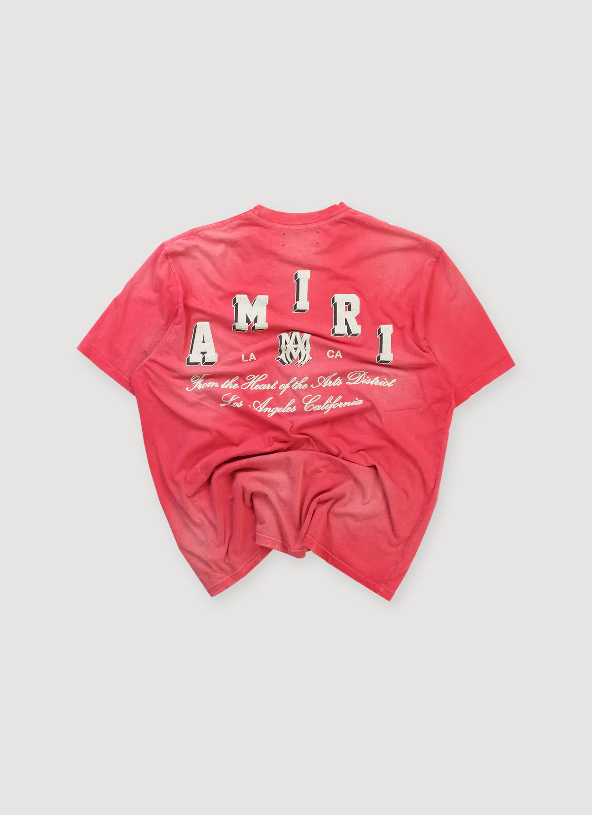Amiri Collegiate Tee Red (Pre-Owned) - Image 2
