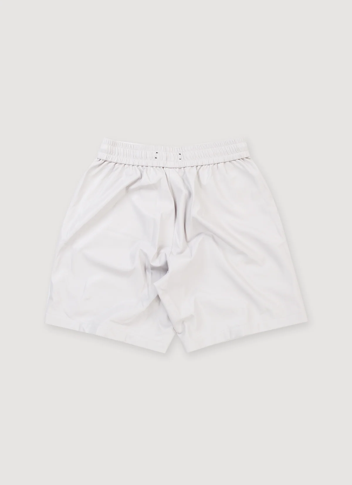 Amiri Leather Shorts White (Pre-Owned) - Image 2