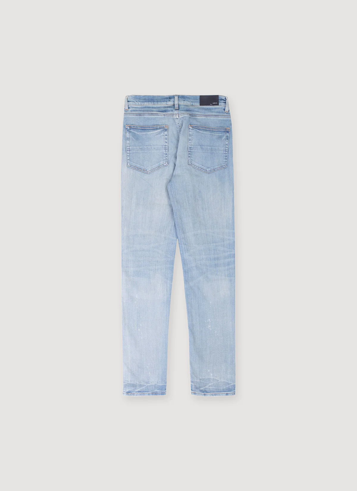 Amiri Stack Skinny Jean Light Indigo - Image 2