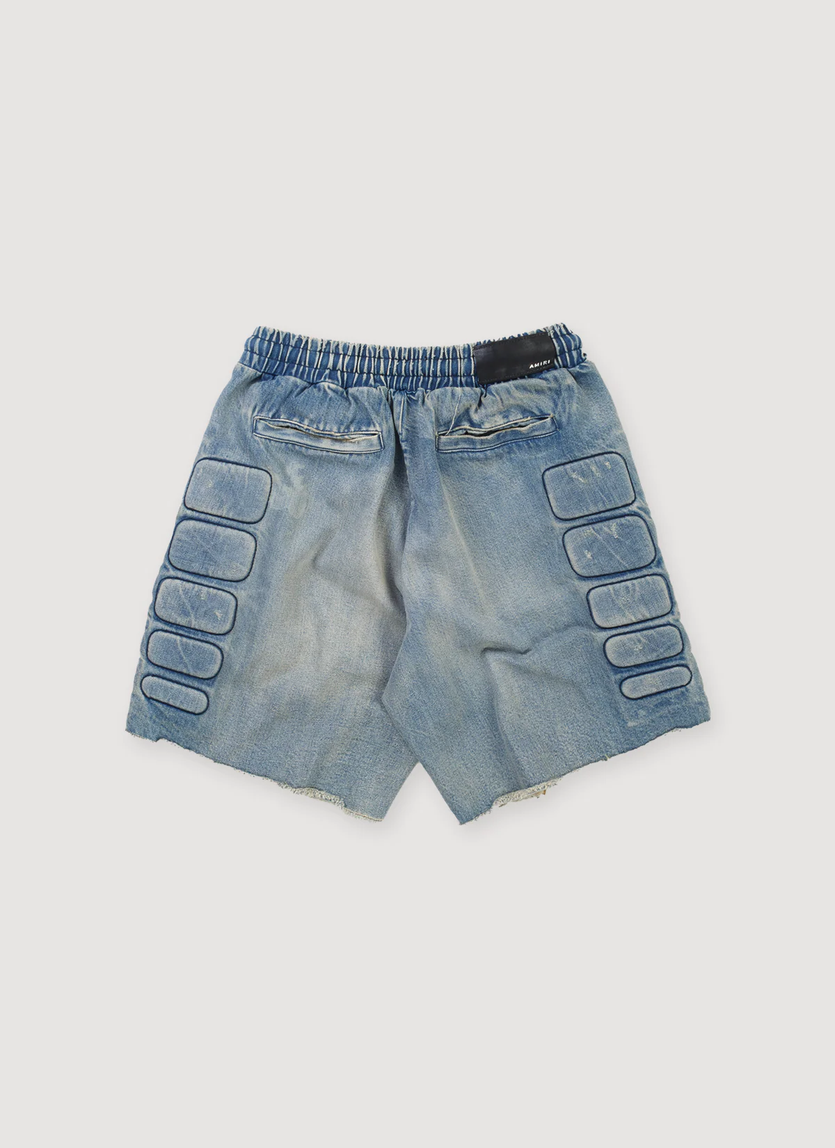 Amiri Satoshi Nakamoto Moto Shorts Indigo (Pre-Owned) - Image 2