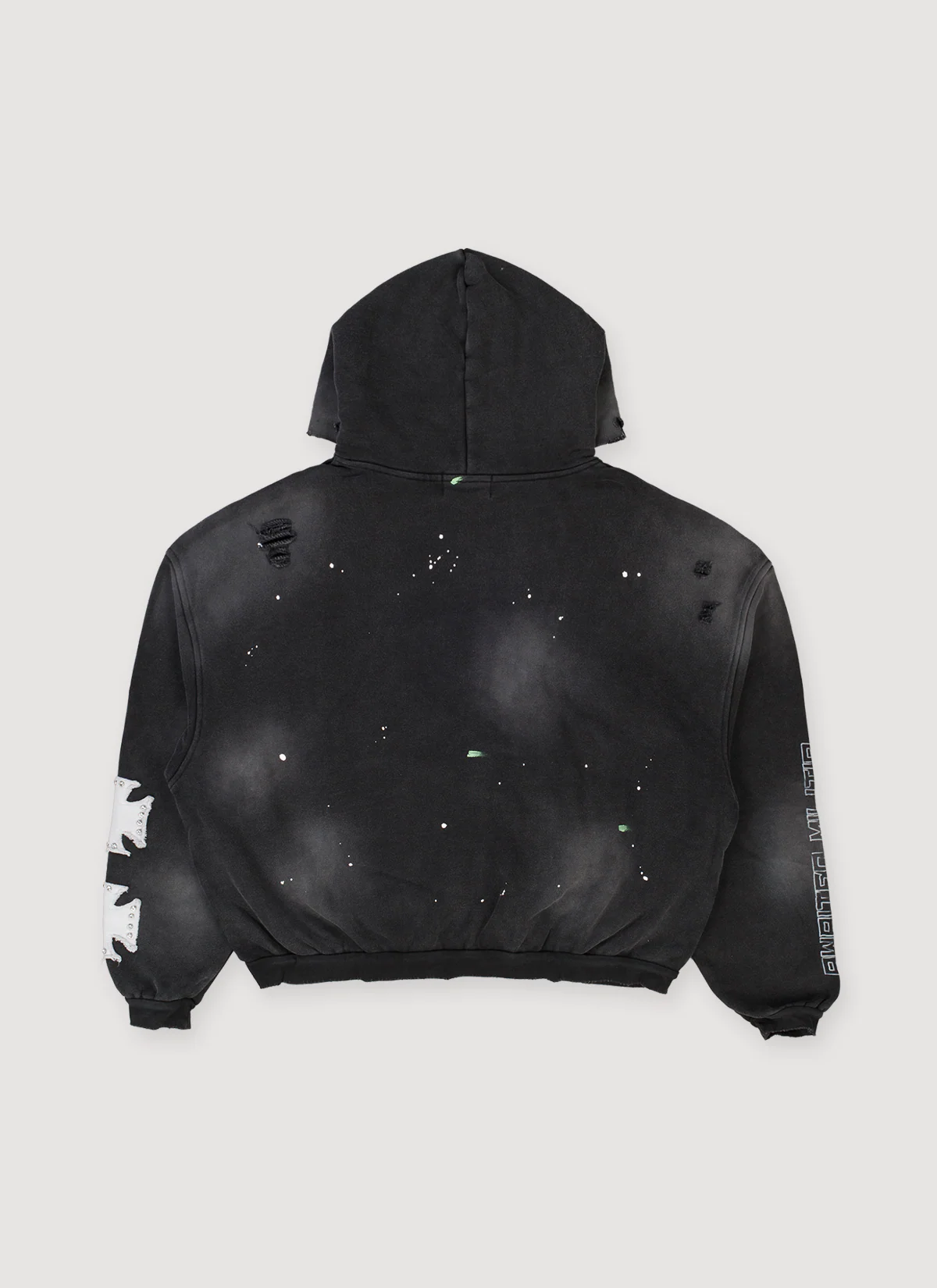 Awaited Militia Enlistment Sweatshirt Washed Black - Image 2