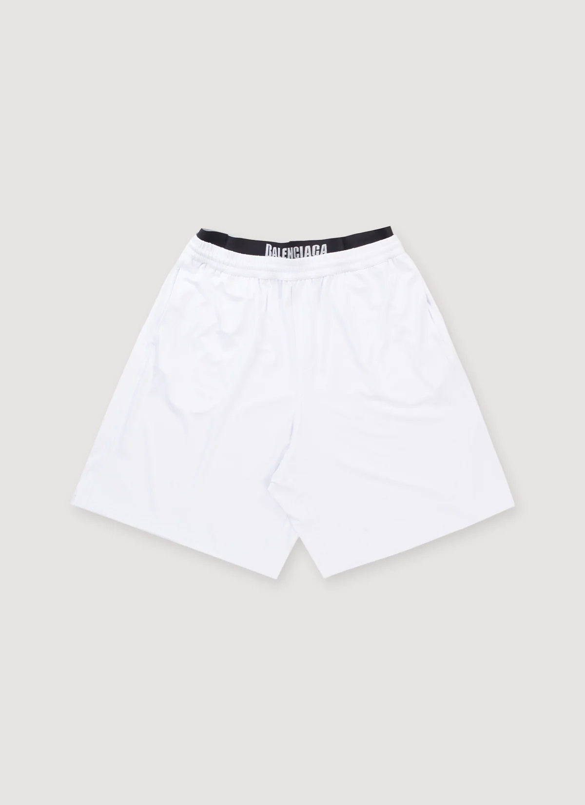 Balenciaga Technical Mesh Swim Shorts White