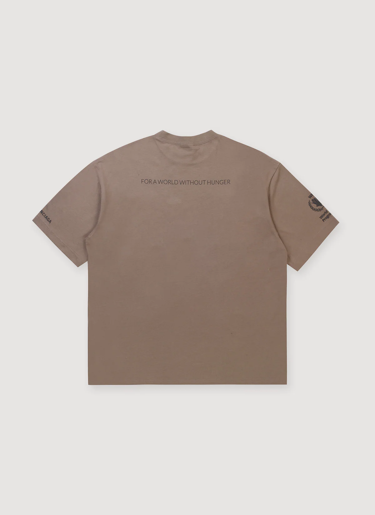 Balenciaga World Food Programme Tee Ochre - Image 2