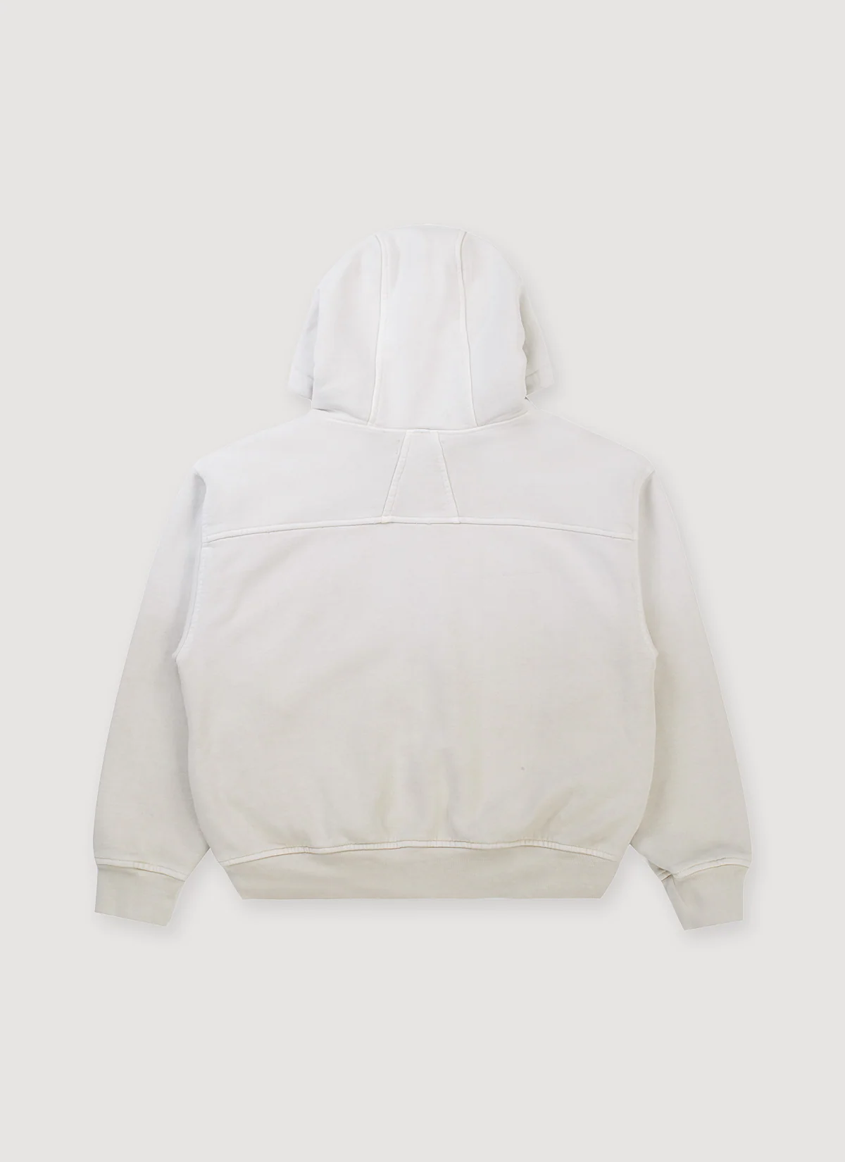 Pieces Basic Program Zip Up Sweatshirt Bone - Image 2