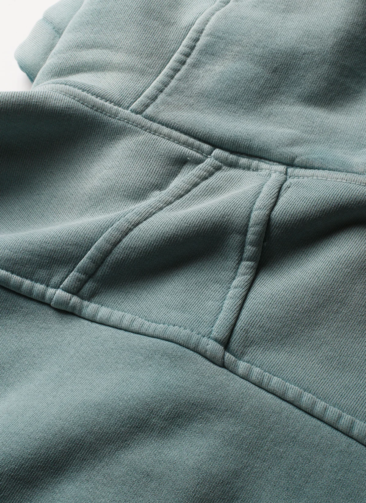 Pieces Basic Program Zip Up Sweatshirt Seafoam - Image 7