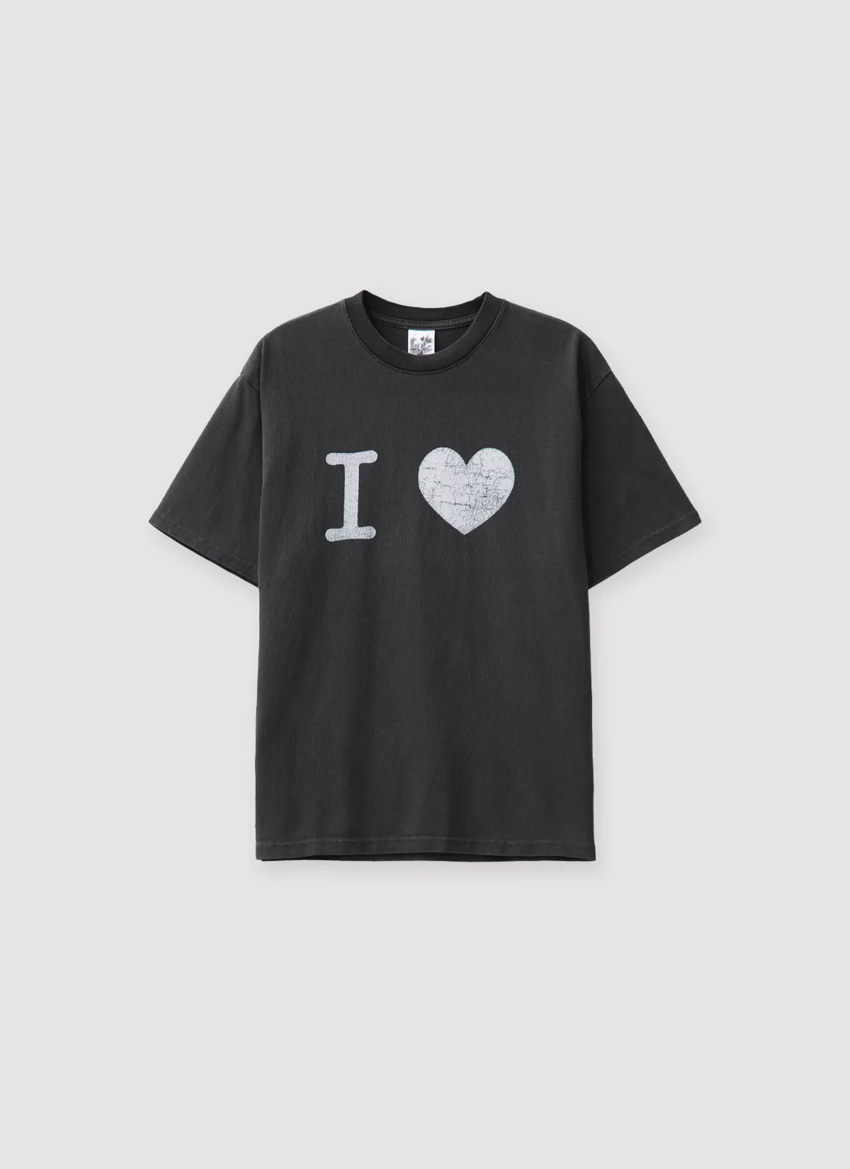 Basketcase Gallery I Heart Tee Vintage Black