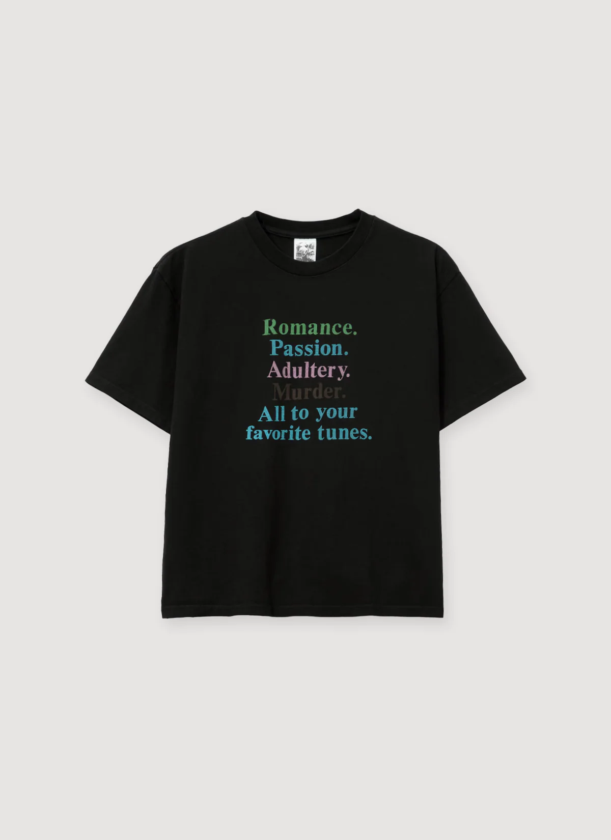 Basketcase Gallery Romance Tee Black