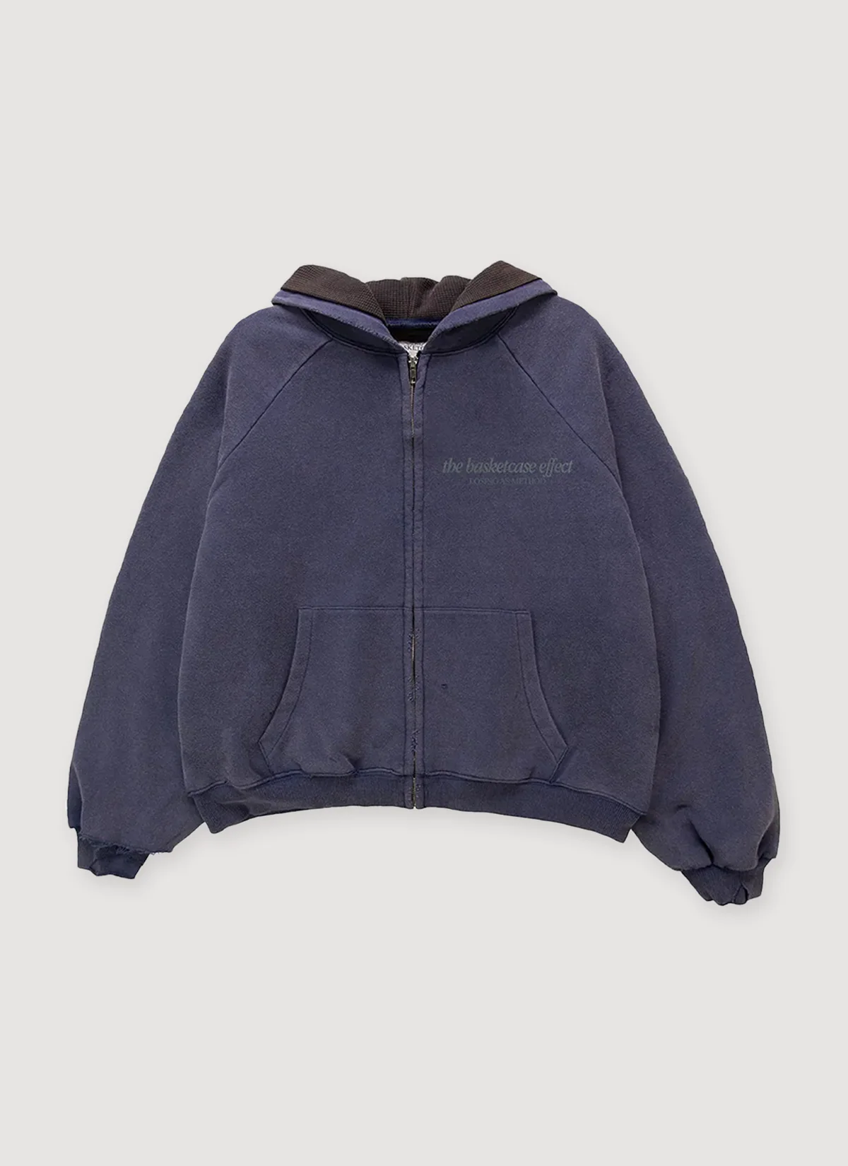 Basketcase Gallery Siren Thermal Lined Sweatshirt Navy