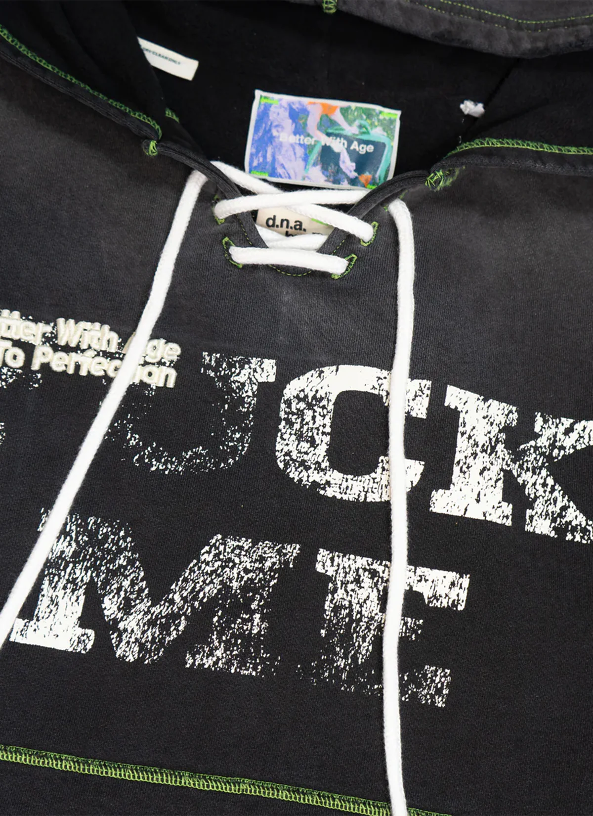 Better With Age Fuck Me Sweatshirt Black - Image 3