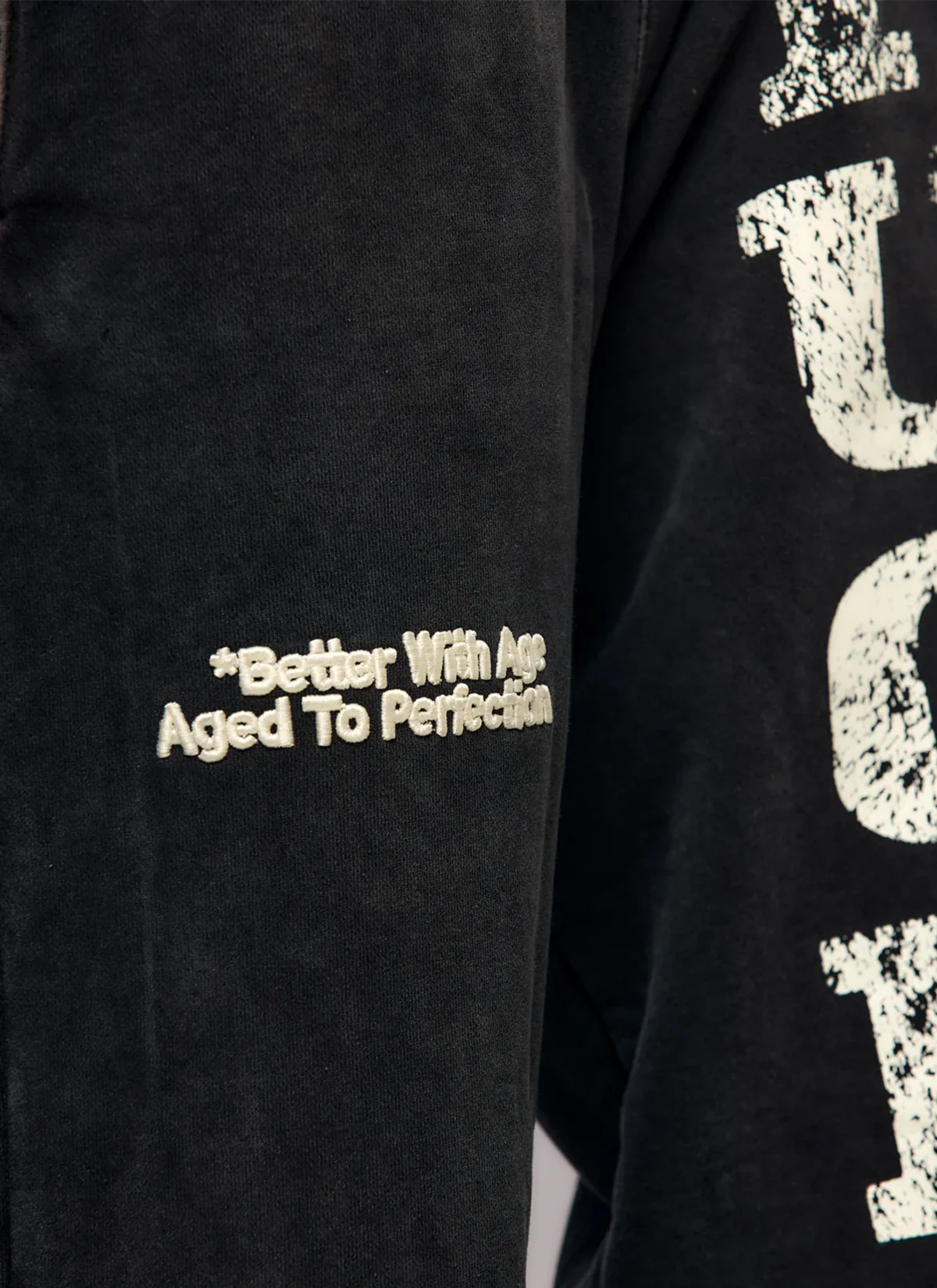 Better With Age Fuck You Sweatpants Black - Image 3
