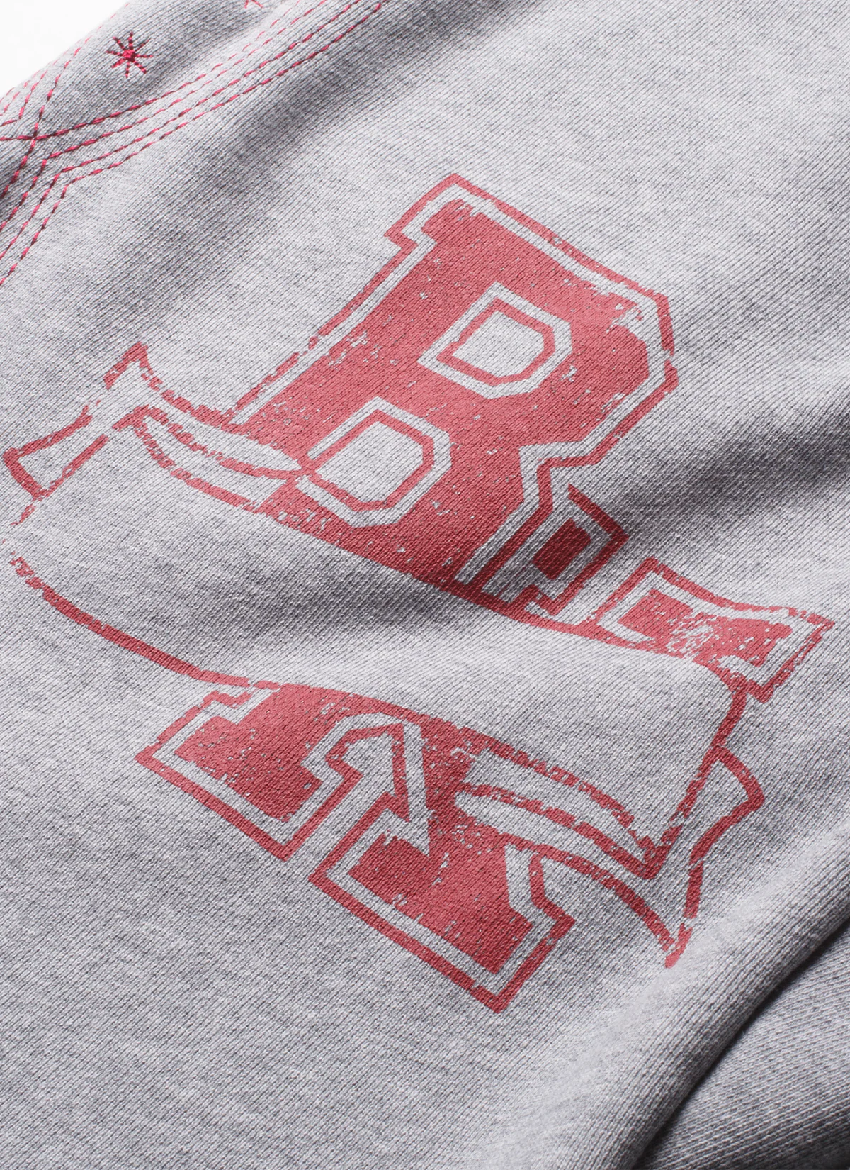 Boredom Kills Collegiate Sweatpants Heather Grey - Image 3