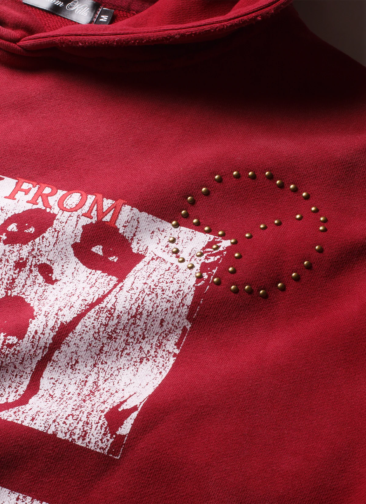 Boredom Kills Unplug Sweatshirt Red - Image 3
