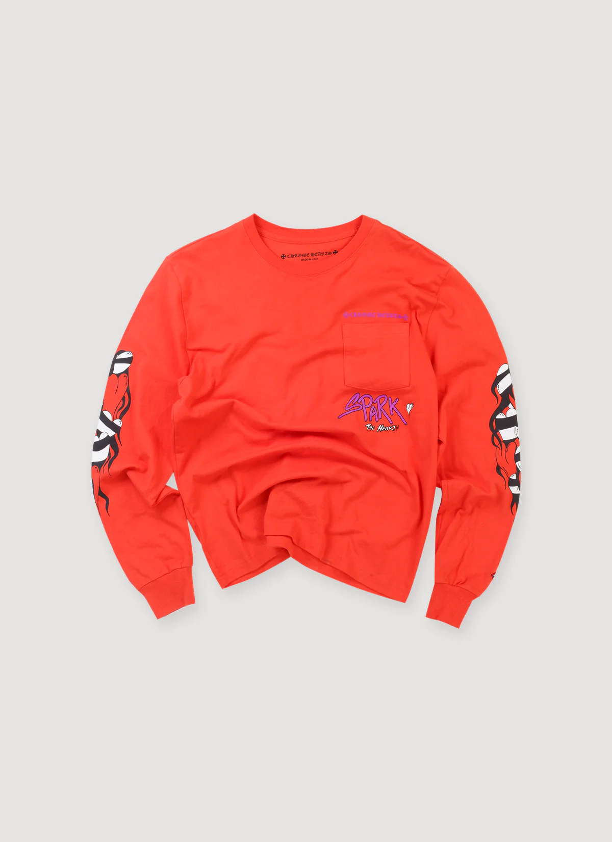 Chrome Hearts Love Sick Longsleeve Red (Pre-Owned)