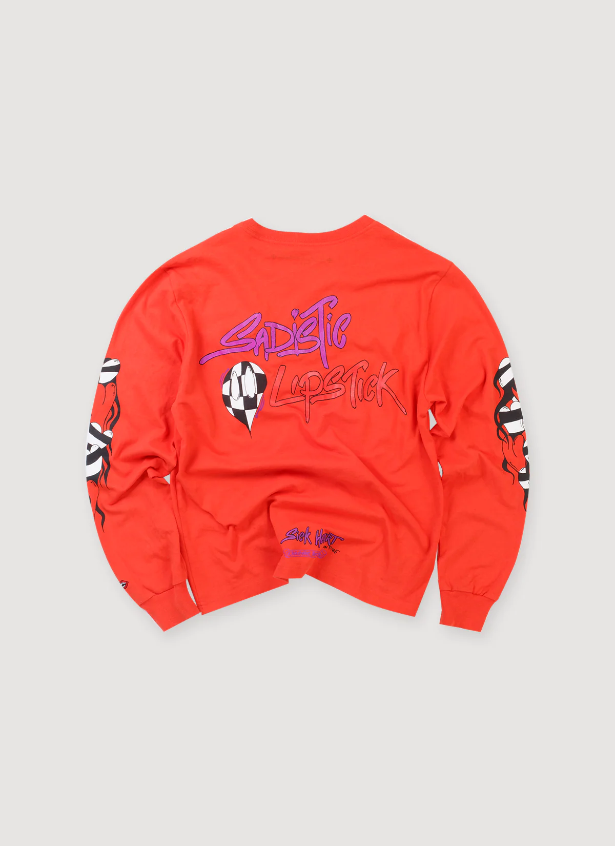 Chrome Hearts Love Sick Longsleeve Red (Pre-Owned) - Image 2