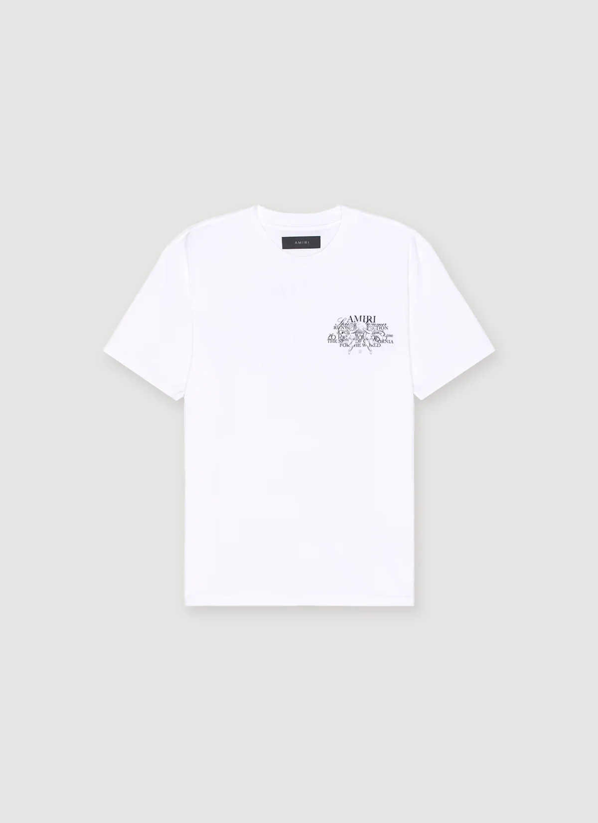 Amiri Cherub Text Tee