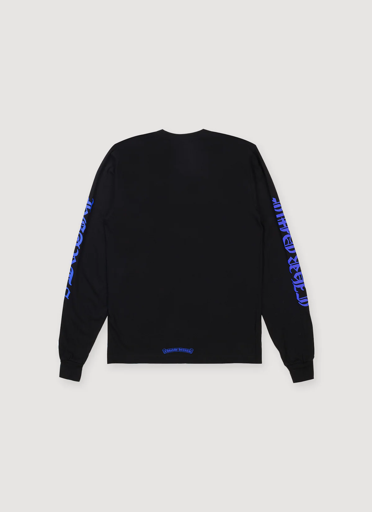 Chrome Hearts 1988 Neck Logo Longsleeve Black Blue - Image 2