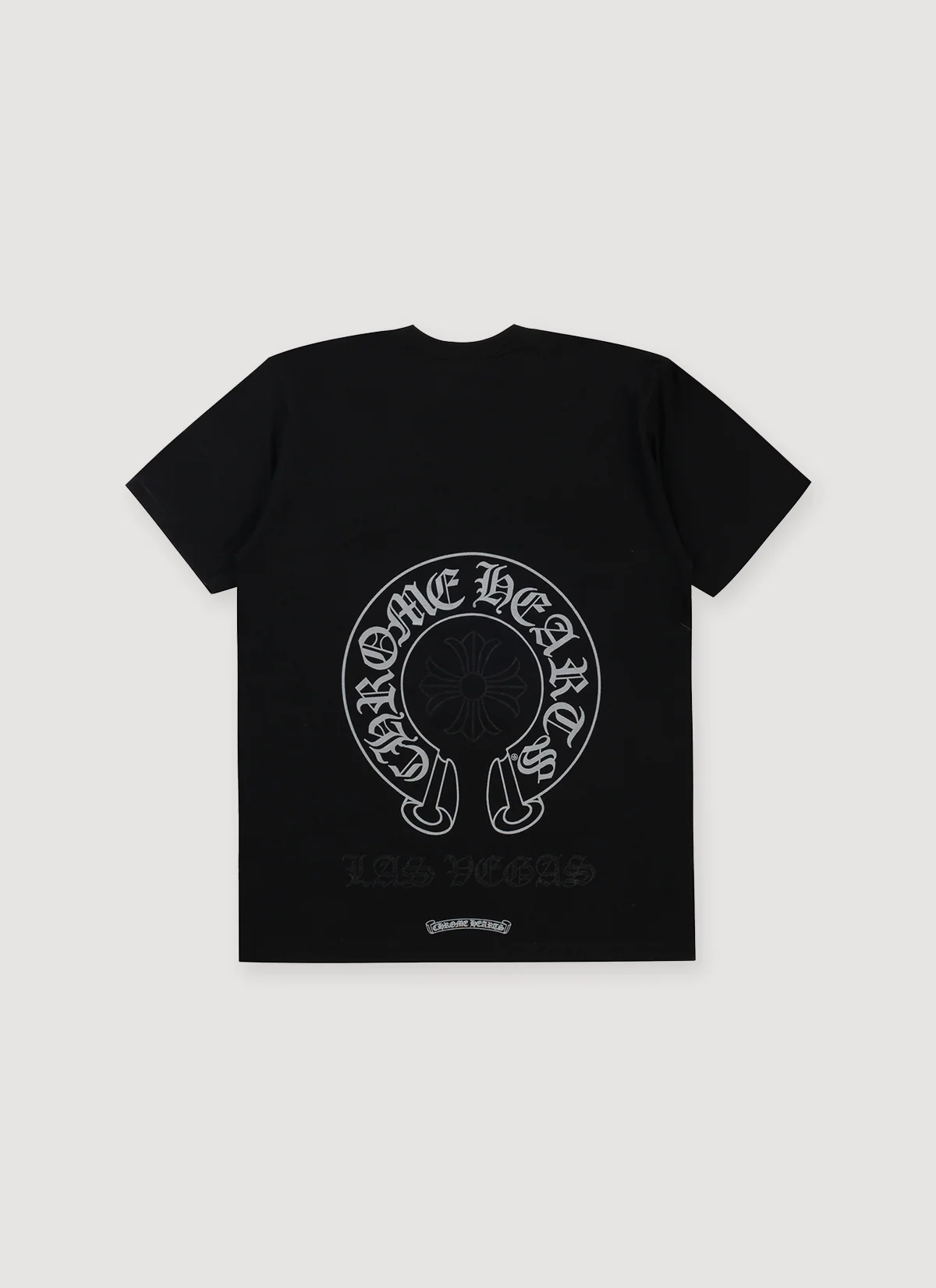 Chrome Hearts 20th Anniversary Las Vegas Horseshoe Tee Black - Image 2