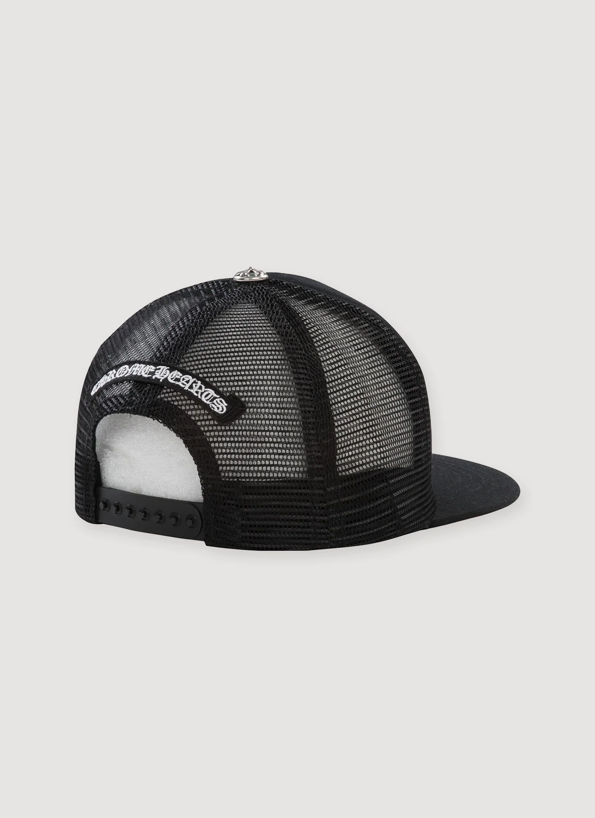 Chrome Hearts Camo Patch Cemetery Trucker Hat Black - Image 2