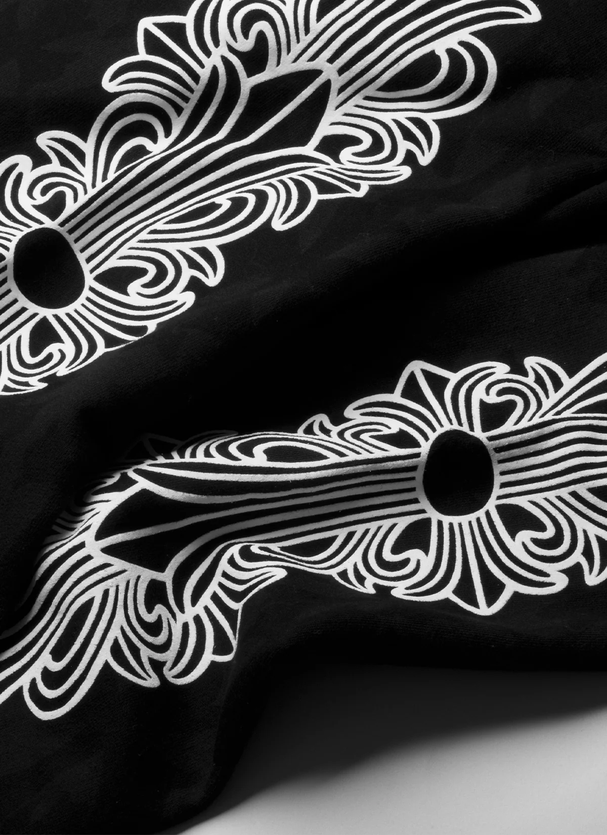 Chrome Hearts Cemetery Cross Sweatpants Black - Image 3