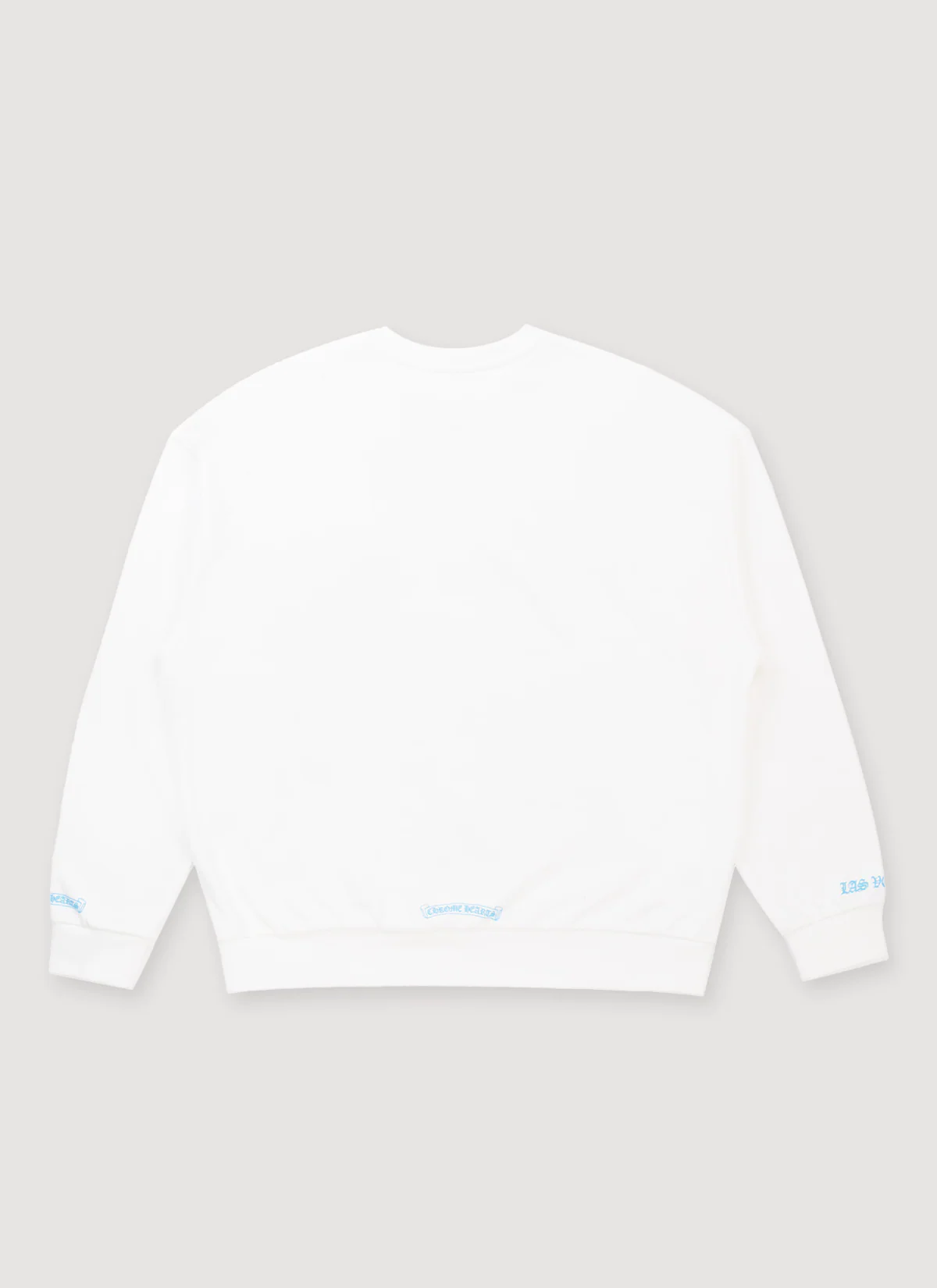 Chrome Hearts Fontainebleau Dice Crewneck White - Image 2