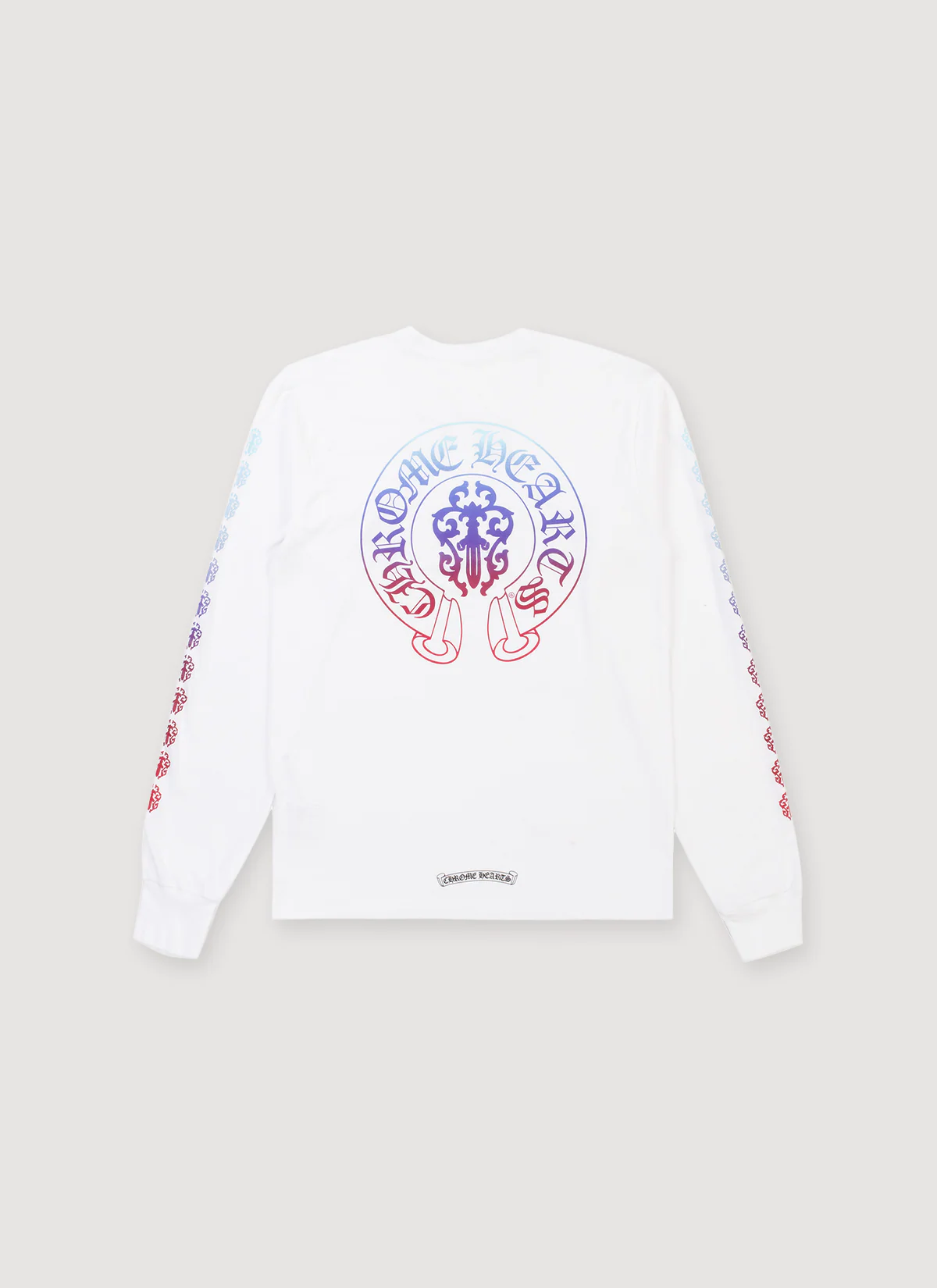 Chrome Hearts Gradient Motif Longsleeve White - Image 2