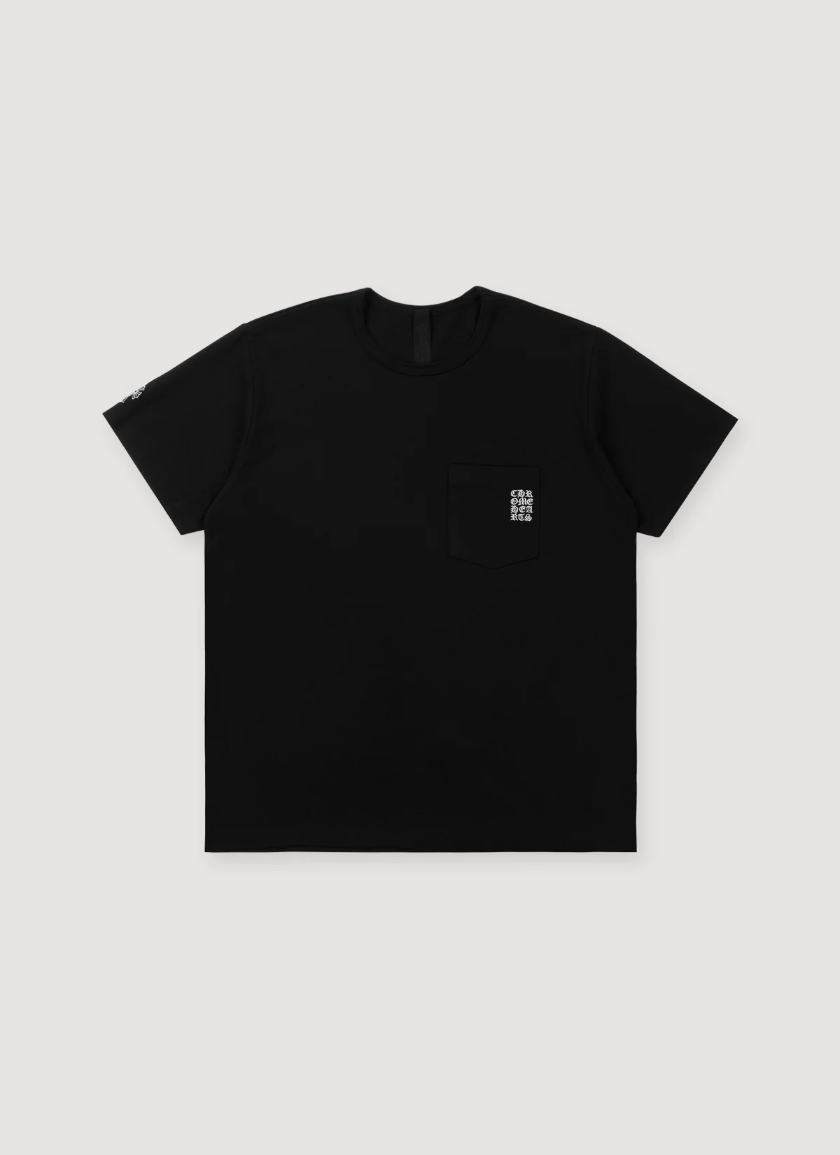 Chrome Hearts Heavyweight Embroidered Pocket Tee Black