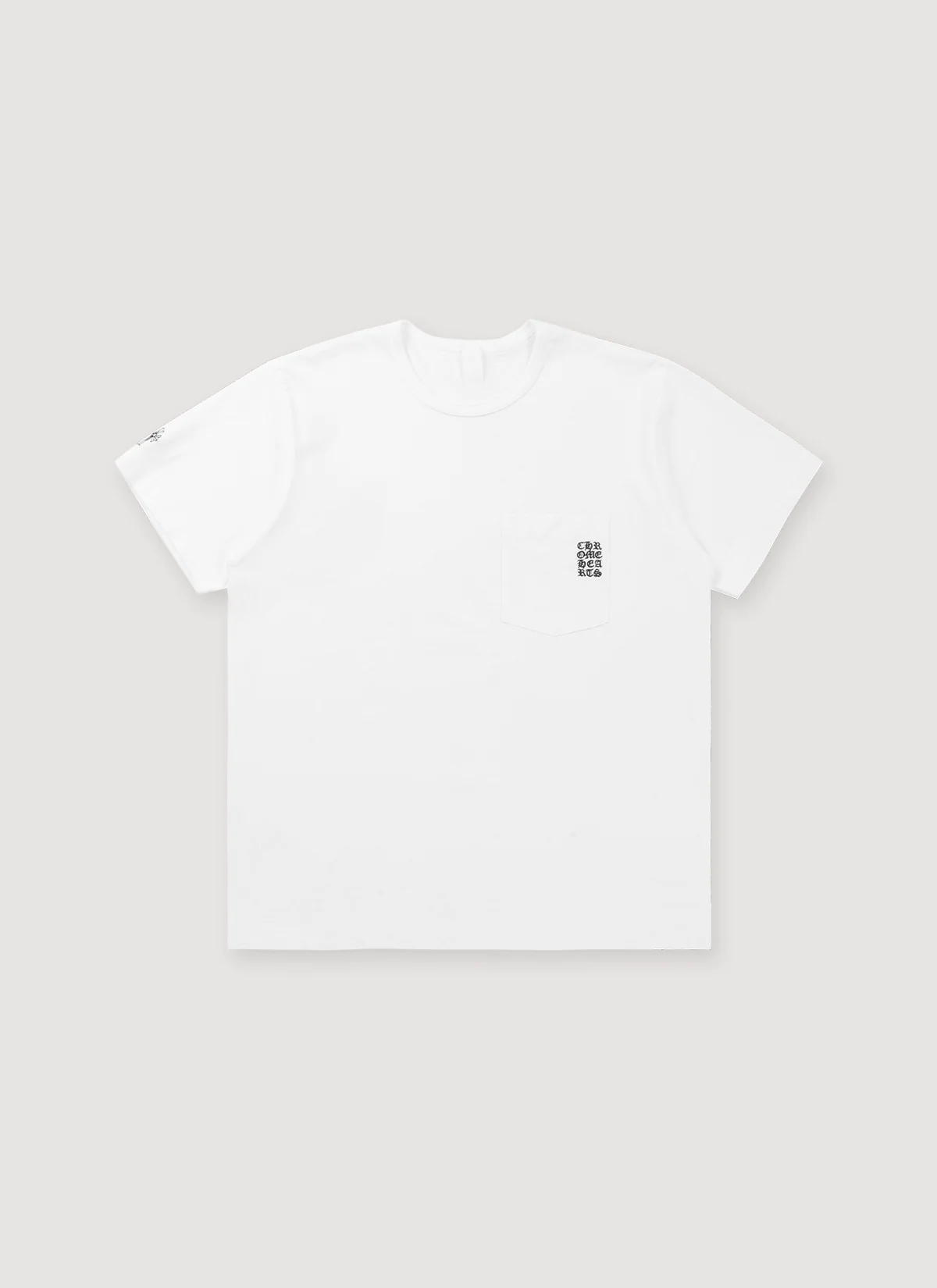 Chrome Hearts Heavyweight Embroidered Pocket Tee White