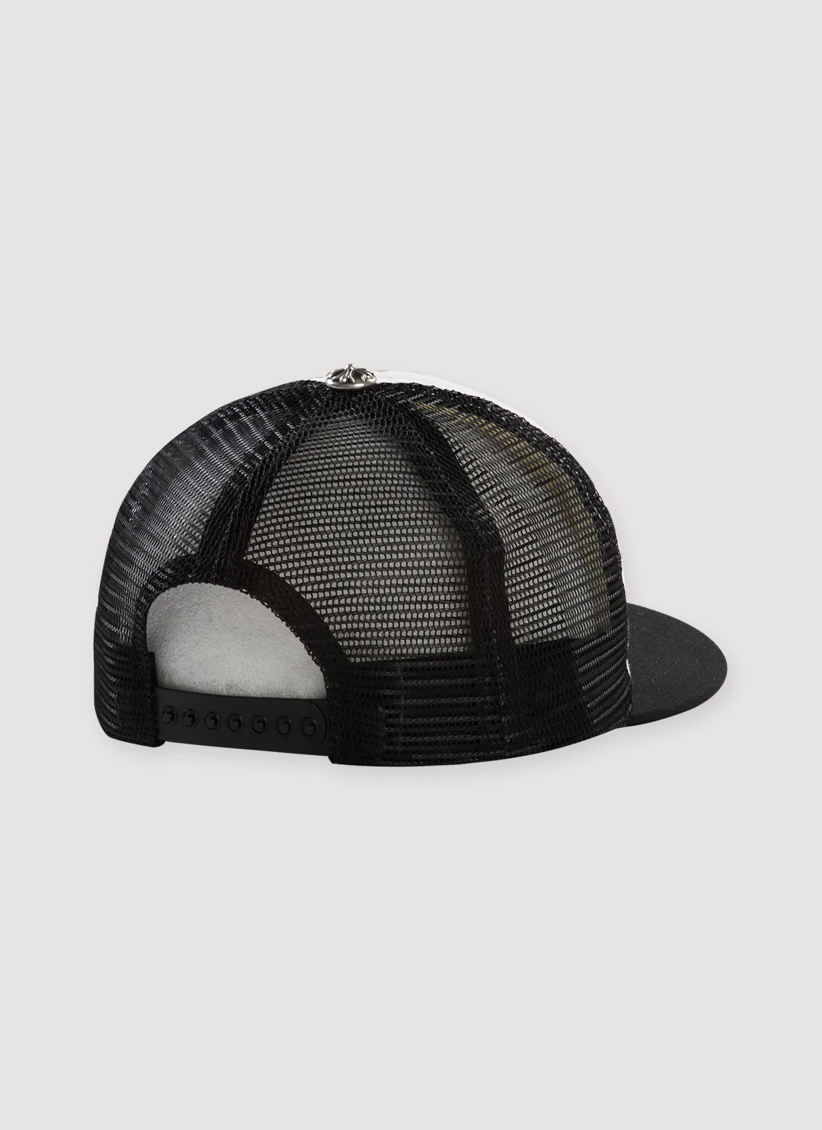 Chrome Hearts Hollywood Trucker Hat White Black - Image 2