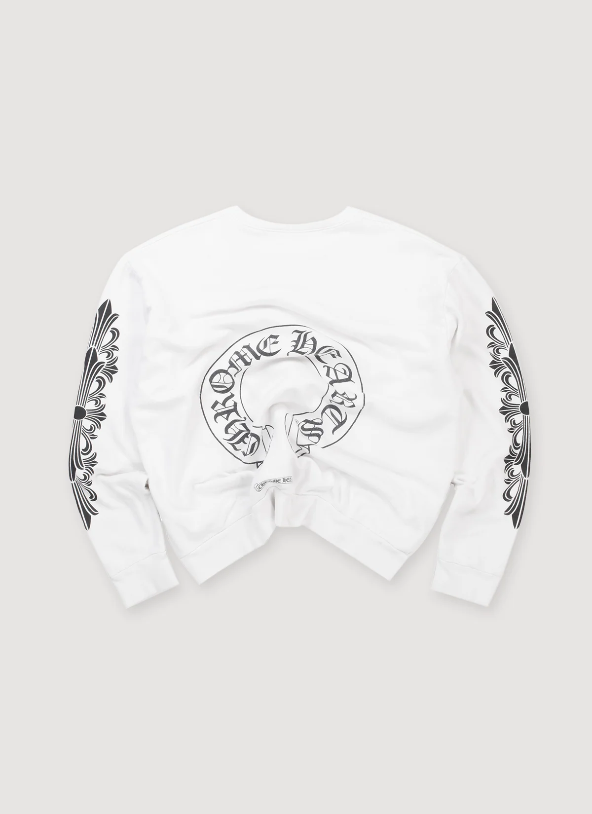Chrome Hearts Horseshoe Crewneck White (Pre-Owned) - Image 2