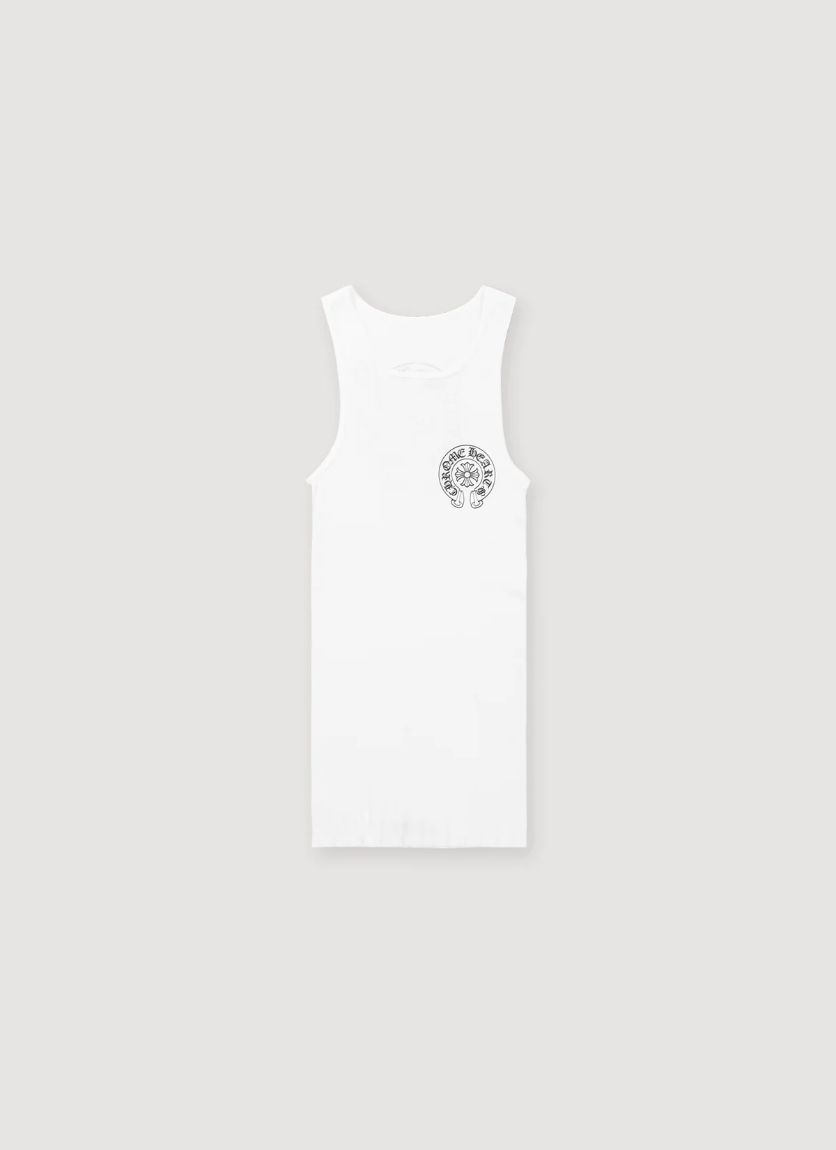 Chrome Hearts Horseshoe Tank Top White