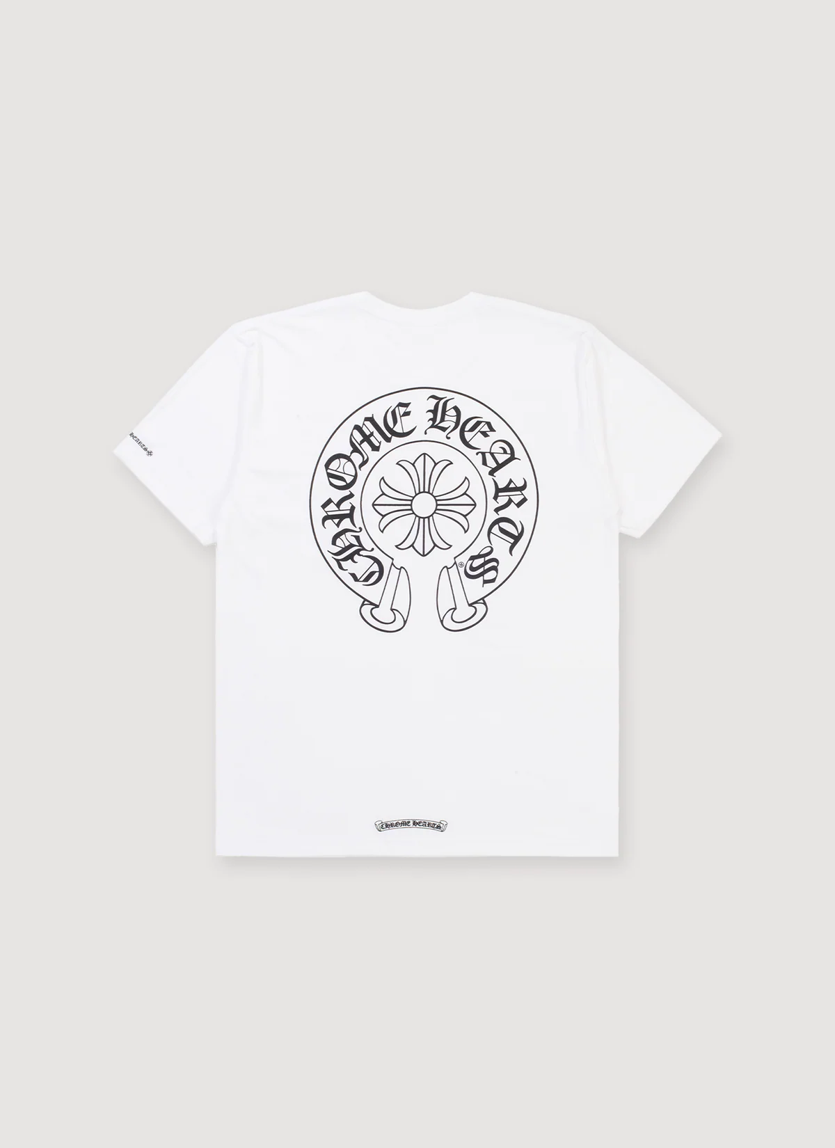 Chrome Hearts Horseshoe Tee White Black - Image 2