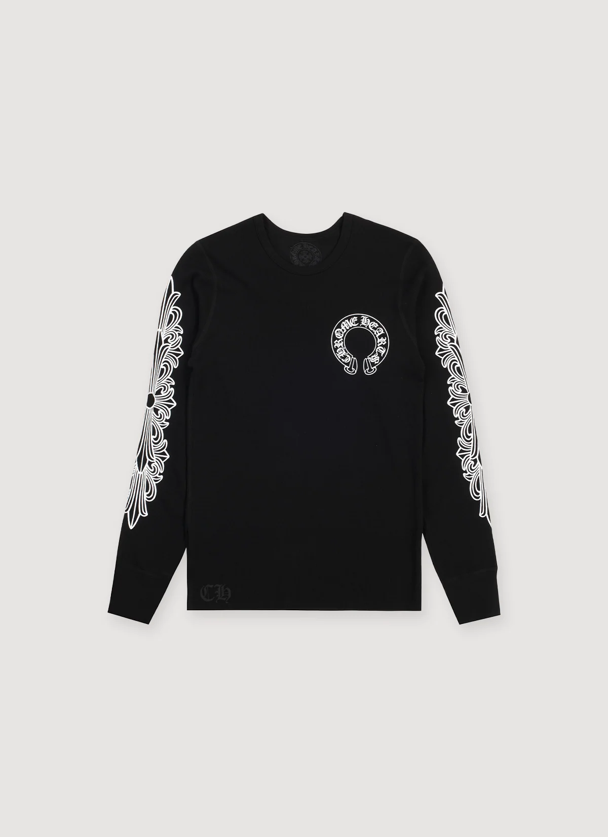 Chrome Hearts Horseshoe Thermal Long Sleeve Black
