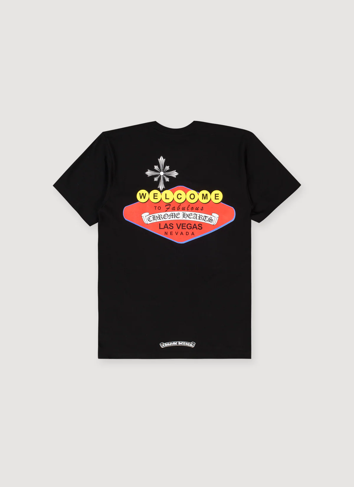 Chrome Hearts Las Vegas Scroll Tee Black - Image 2