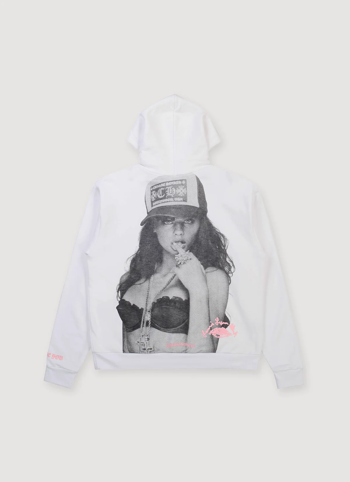 Chrome Hearts Laurie Lynn Stark Signature Stamp Sweatshirt White - Image 2