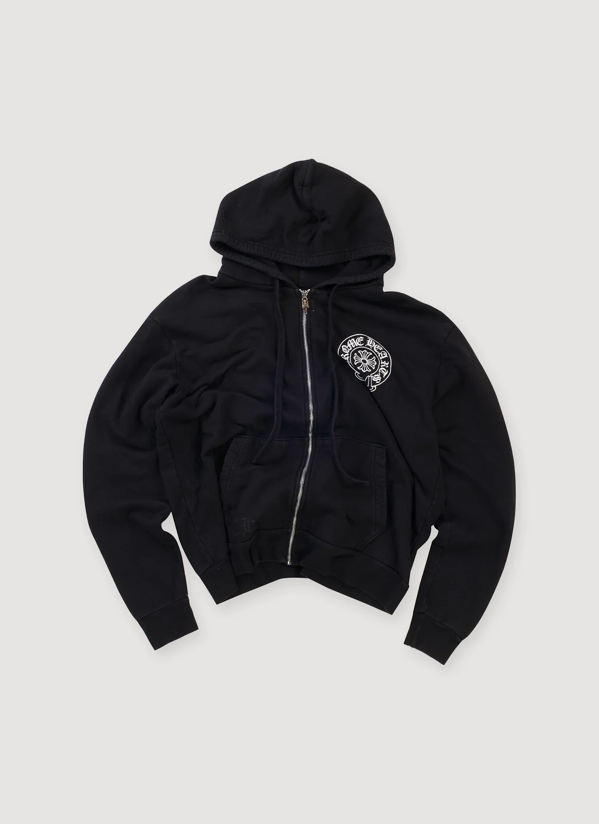 Chrome Hearts Los Angeles Horseshoe Zip Up Sweatshirt Black (Pre-Owned)