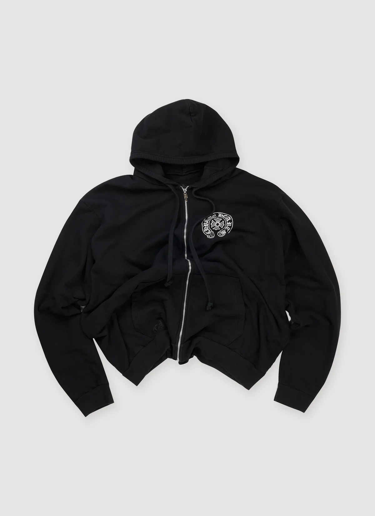 Chrome Hearts Los Angeles Horseshoe Zip Up Sweatshirt Black (Pre-Owned)
