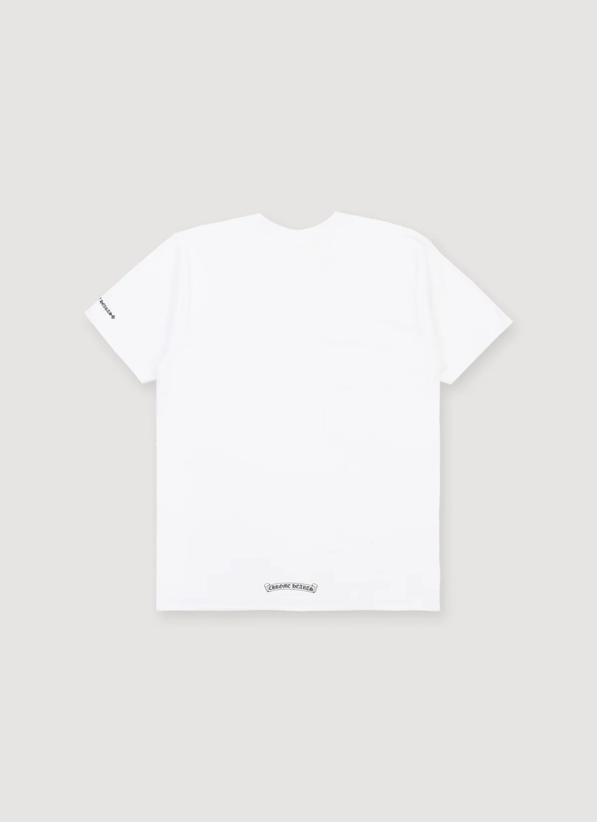 Chrome Hearts Love You Neck Logo Tee White - Image 2