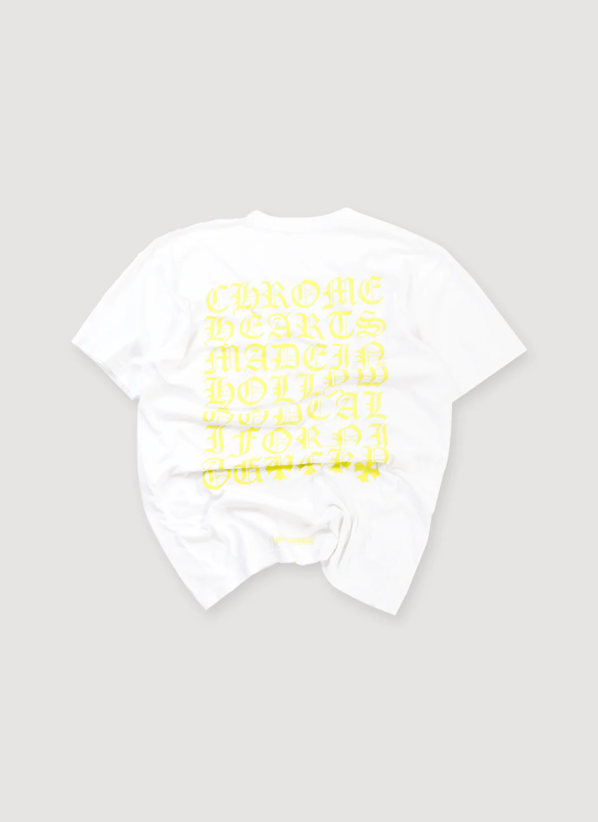 Chrome Hearts Made in Hollywood Tee White Yellow (Pre-Owned) - Image 2