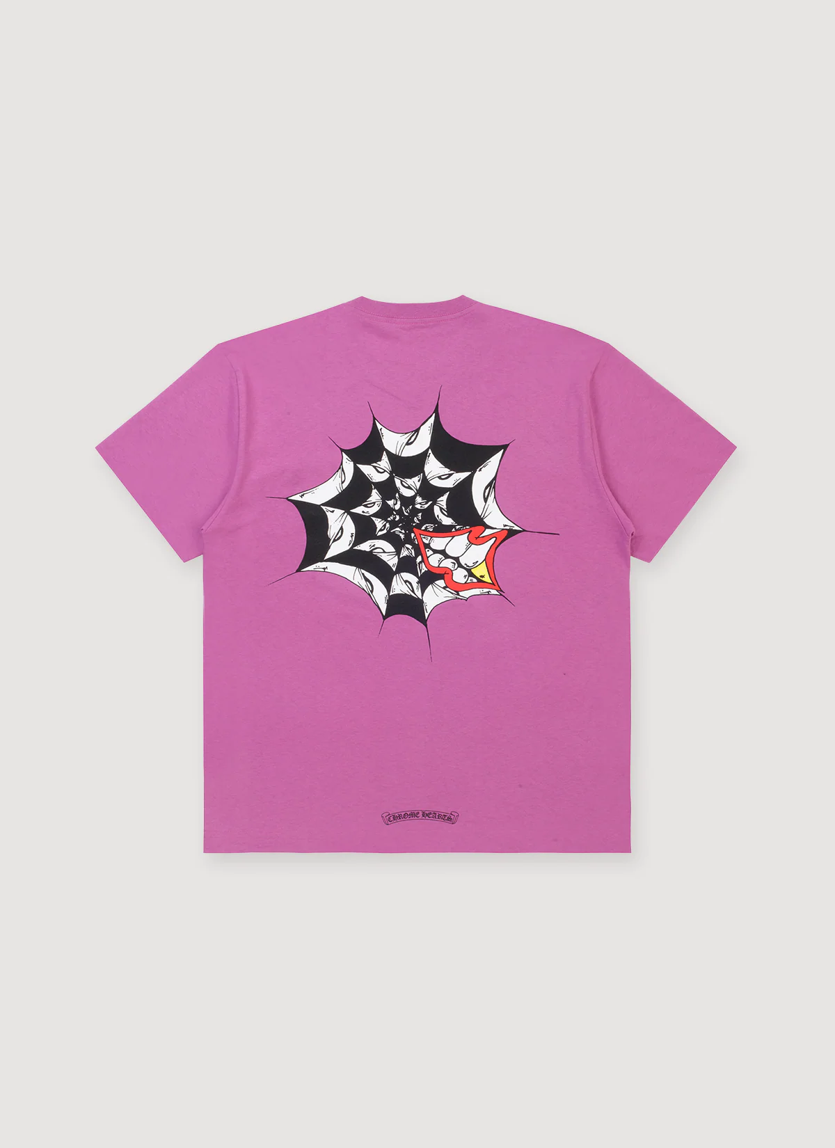 Chrome Hearts Matty Boy Spiderweb Tee Purple - Image 2