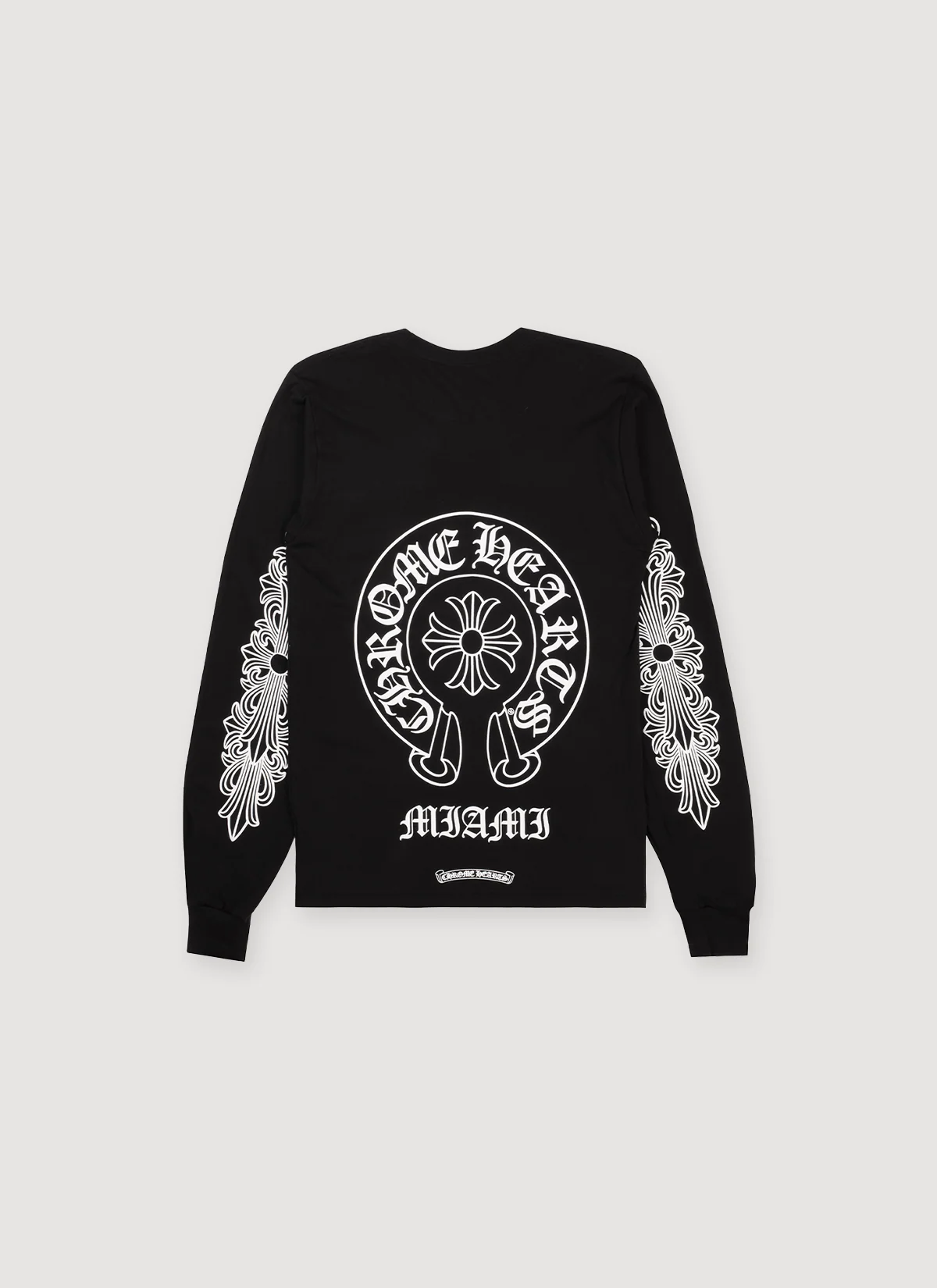 Chrome Hearts Miami Horseshoe Longsleeve Black - Image 2