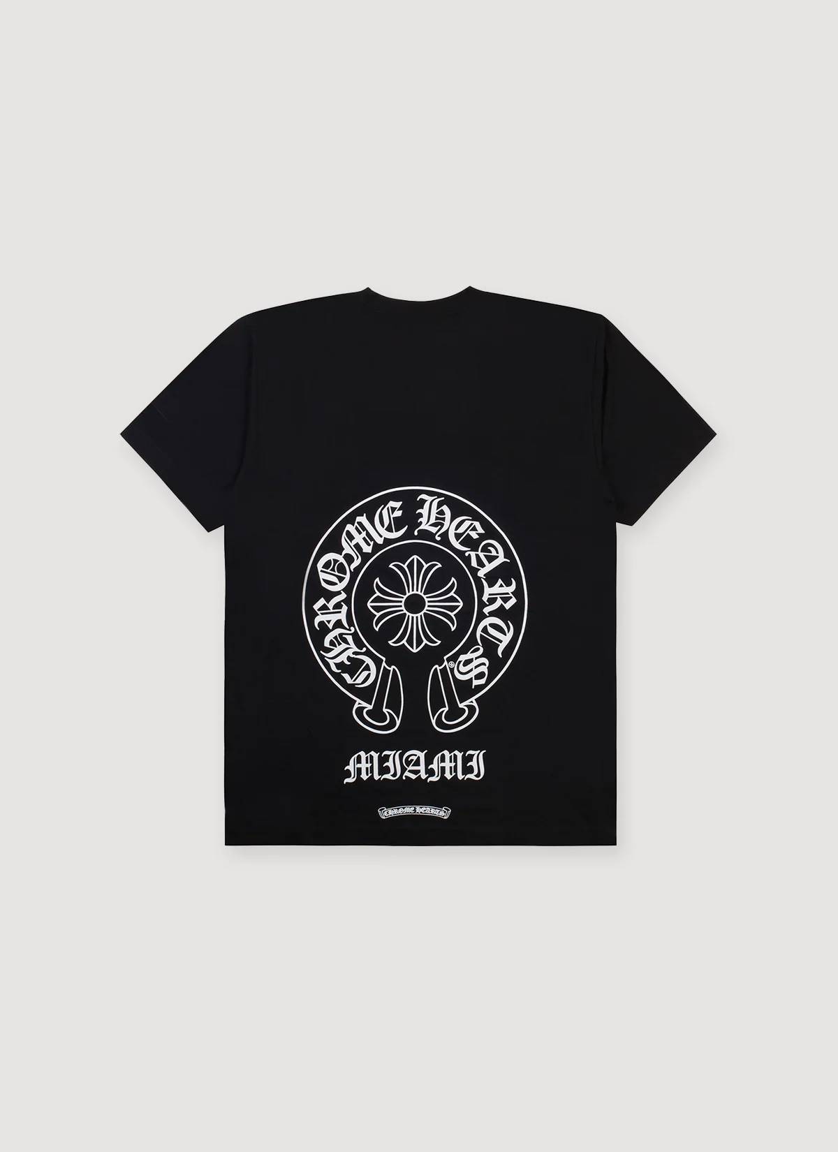 Chrome Hearts Miami Horseshoe Tee Black - Image 2