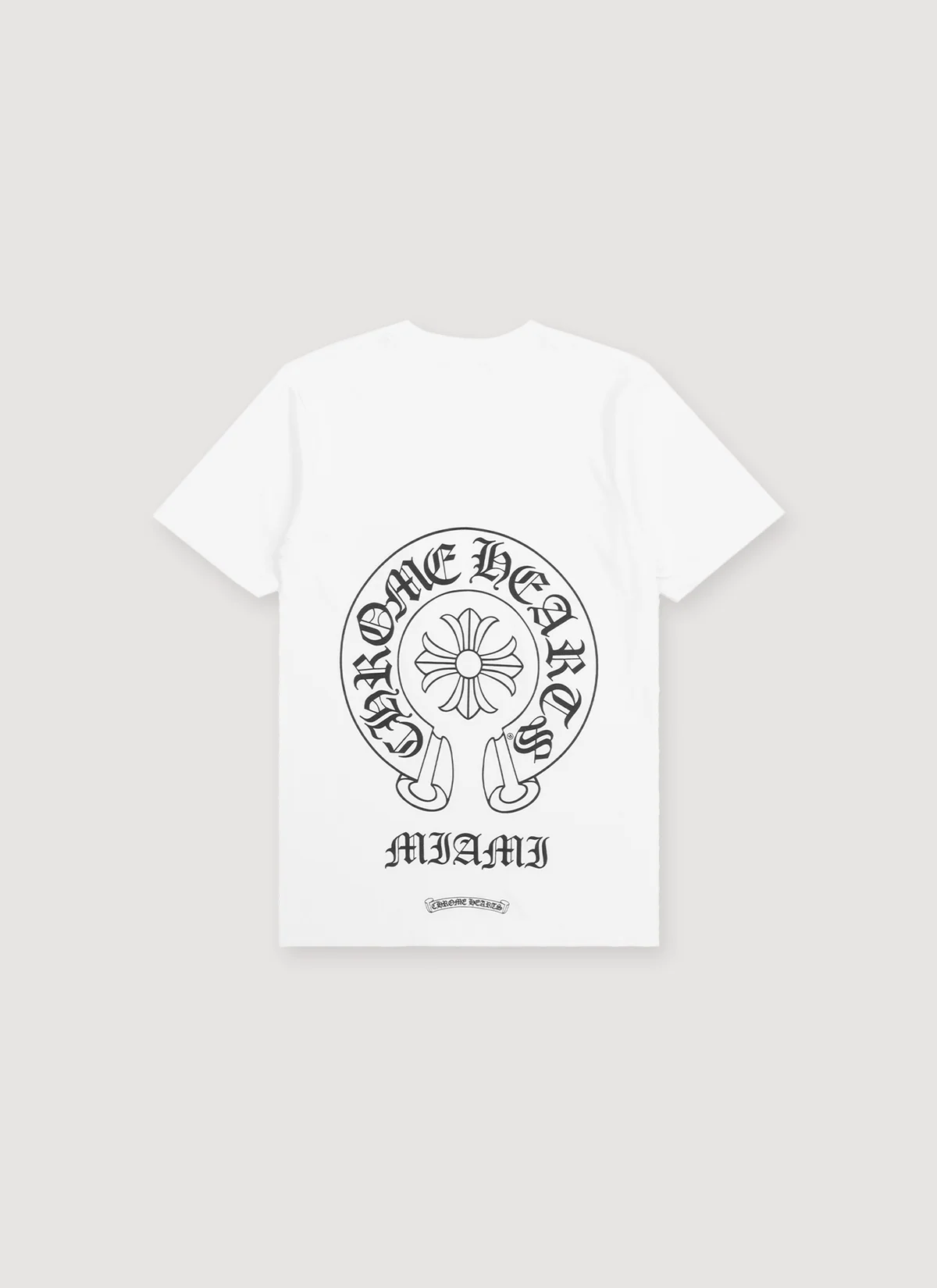 Chrome Hearts Miami Horseshoe Tee White - Image 2