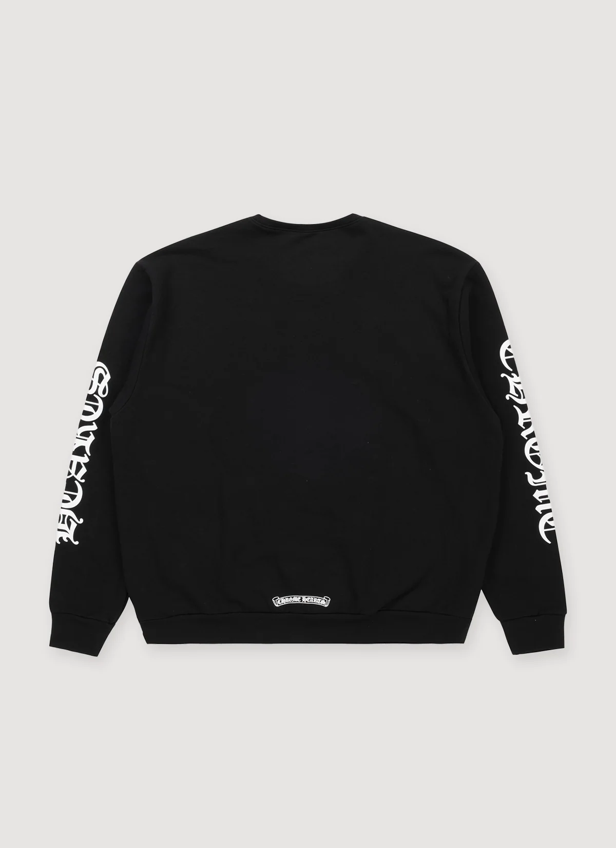 Chrome Hearts Neck Logo Crewneck Black - Image 2