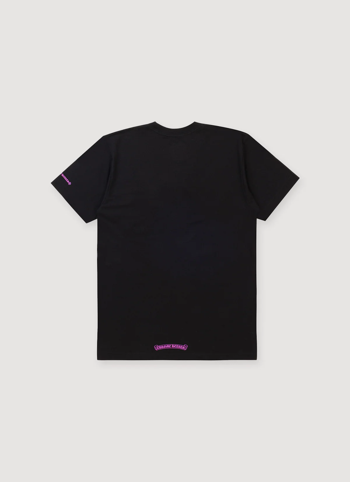 Chrome Hearts Neck Logo Tee Black Purple - Image 2