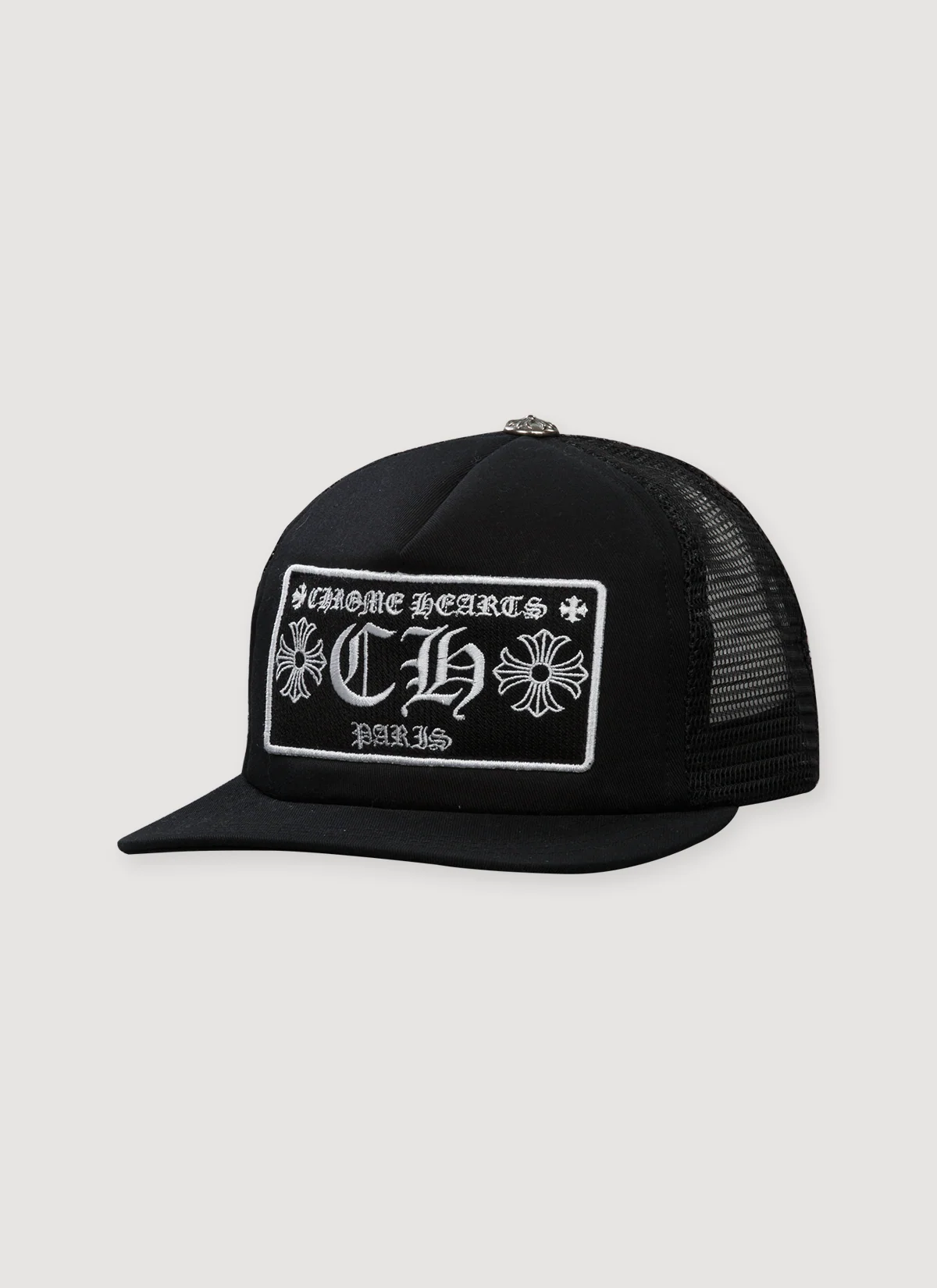 Chrome Hearts Paris Trucker Black