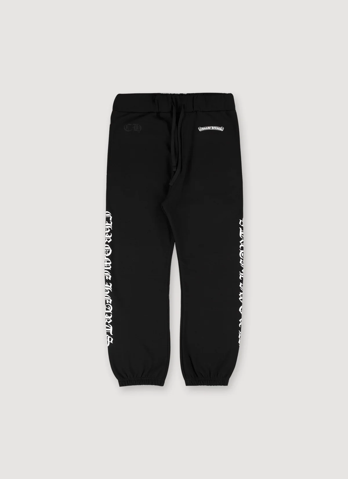 Chrome Hearts Scroll Logo Sweatpants Black